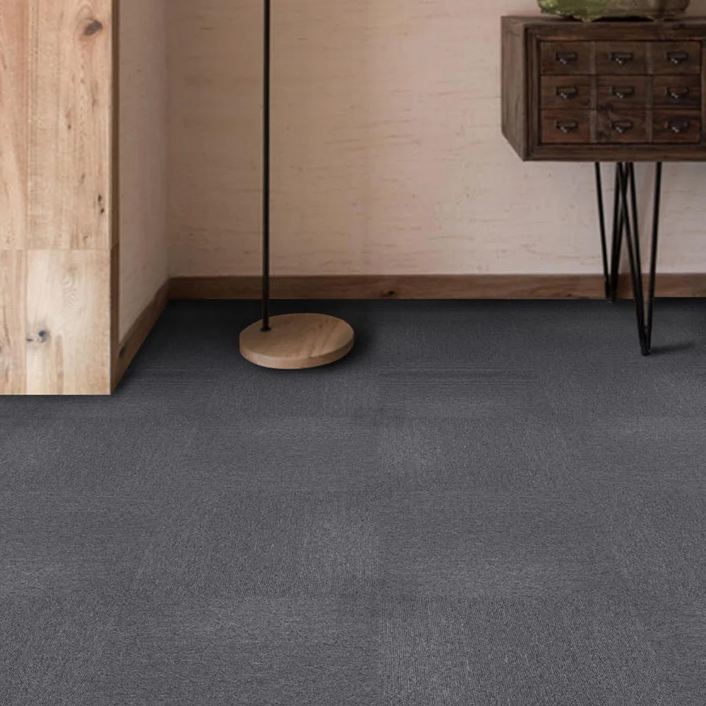 HJ Pp Surface Floor Carpet Tiles 50x50 Used in Commercial Office Hotel Living Room