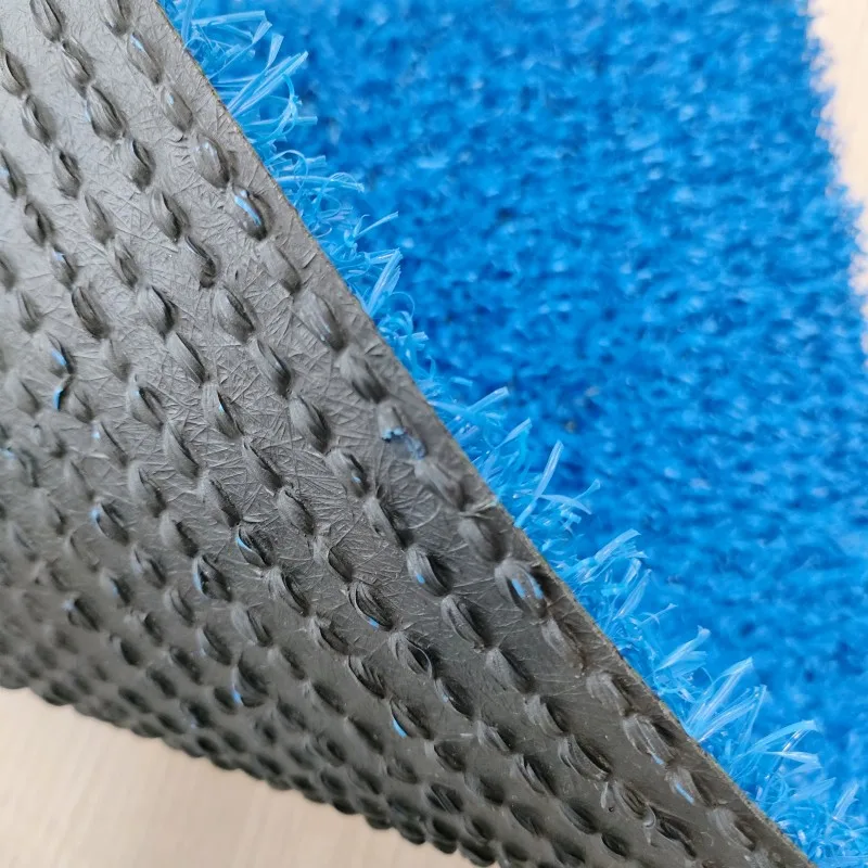 Artificial grass sweeper for plants decoration dog stairs with plastic lawn for outdoor cheap blue synthetic turf for football