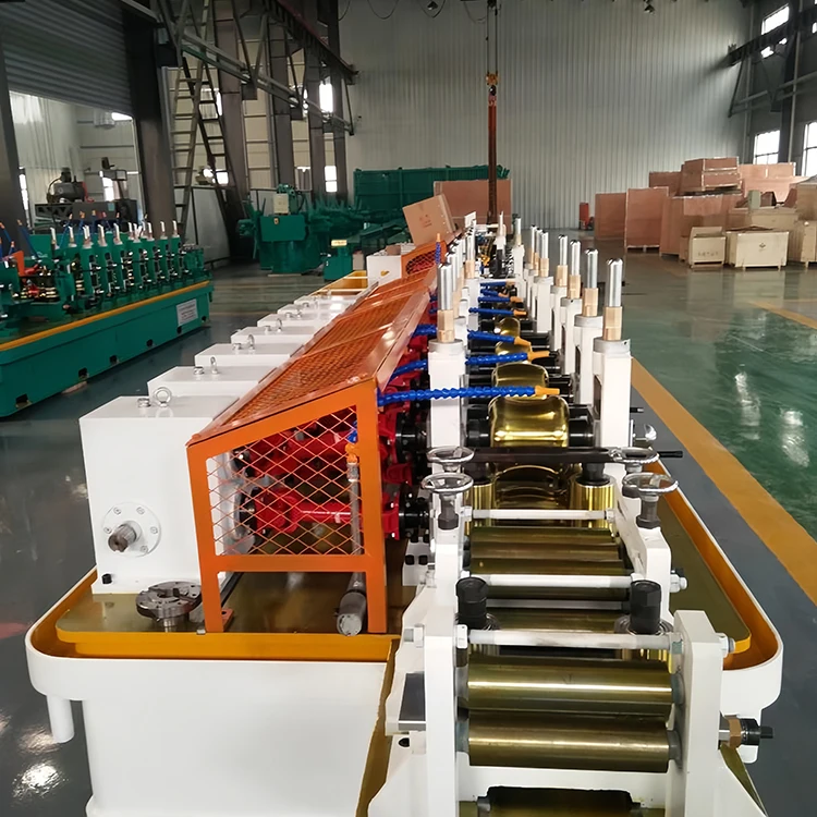 Pipe Handrails Tube Making Machine Production Line Stainless Steel Pipe Mill India Price