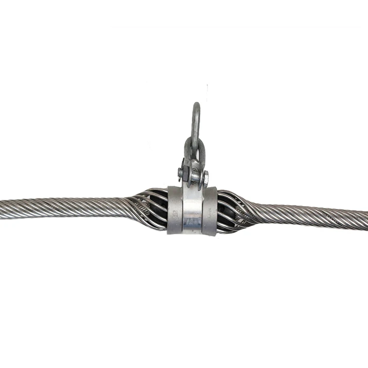 High Quality Overhead Lines OPGW Cable Double Suspension Clamp