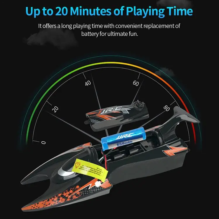 
remote control rowing boat lasting life water ship model high speed competitive electric remote control boat Water Toy For Kids 