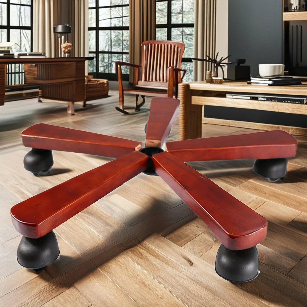 Modern Large Size Boss Office Chair Wooden Base Factory Wholesale Price Perfect Accessories for Any Chair