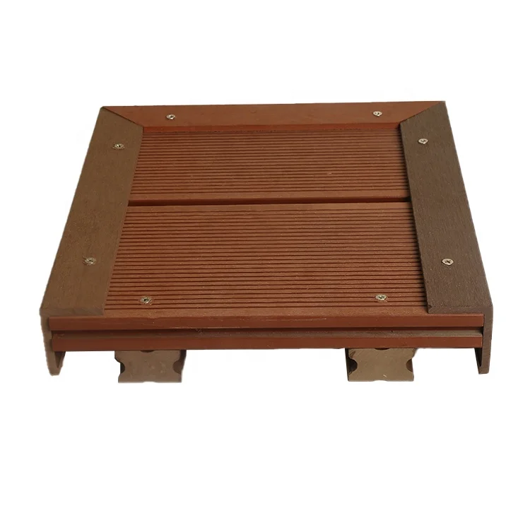 Carbonized Decking Panels Bamboo Outdoor Floor Laminate