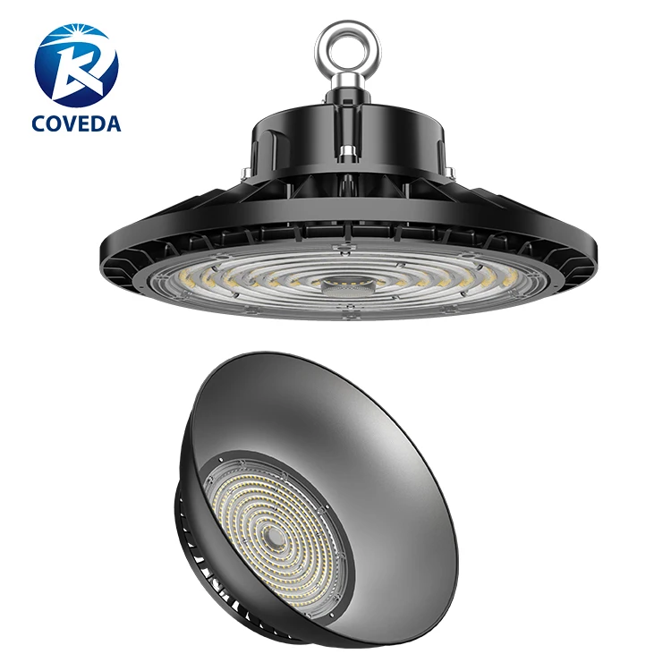 COVEDA 2024 New Product Smd Ip66 Waterproof 100w 150w 200w Workshops Lighting Fixture Led High Bays Light
