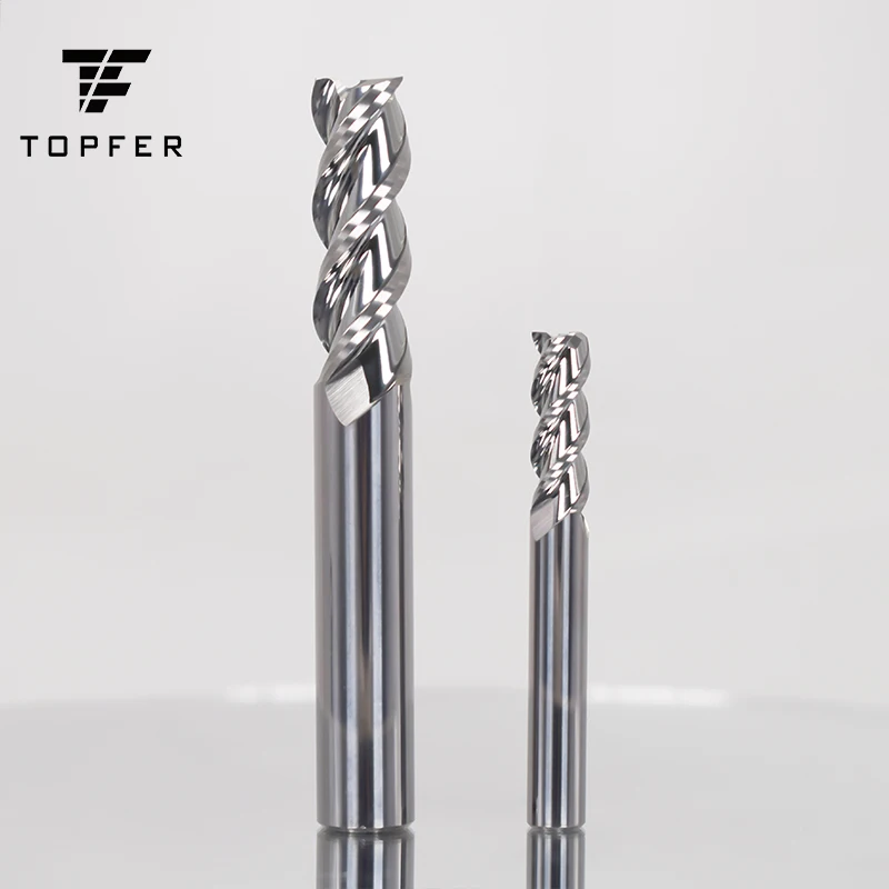 
Long Service life end milling cutter for aluminum 3 flute end mills with all different sizes 