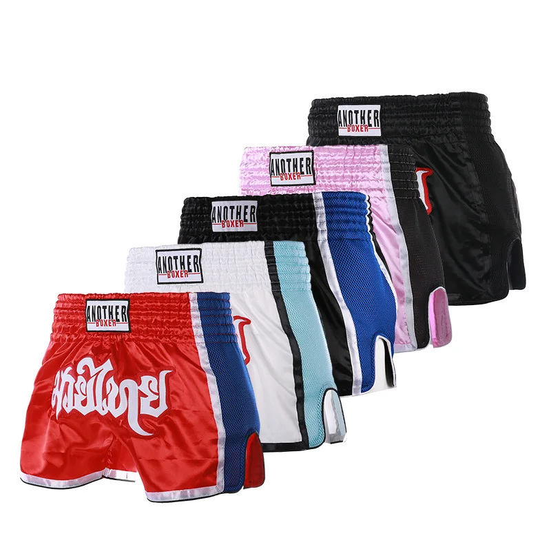 New best-selling fighting grip judo boxer Thai boxing sublimation print pattern boxing training quick drying shorts