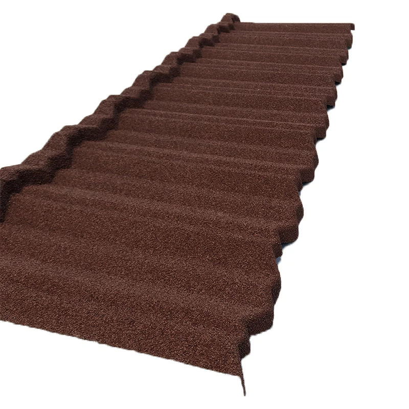 High quality stone coated metal roofing panels terracotta tile OEM Building Roof Materials Waterproof Classical tiles