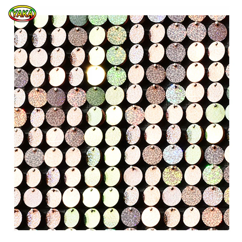 Grating Shimmer wall sequins panel for Exterior Interior Decoration