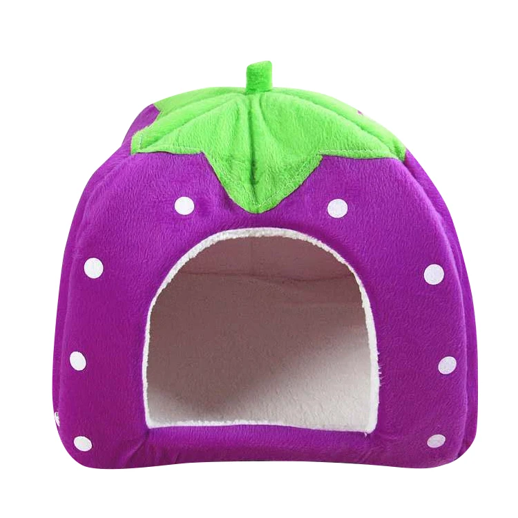 Wholesale Cute Sweet Strawberry Style Puppy Dog Beds