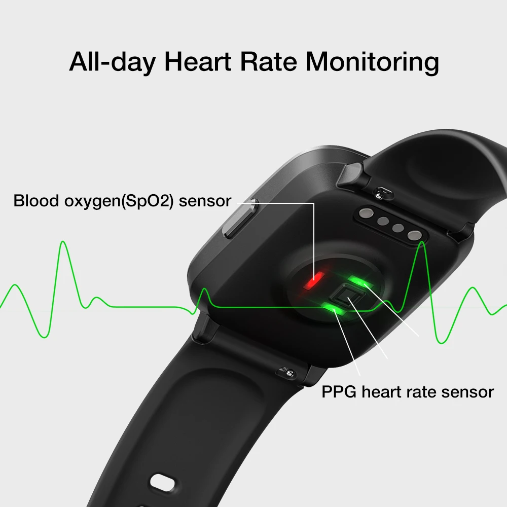 
UMIDIGI UFit Sport Smartwatch Health Fitness Tracker SpO2 Heart Rate Monitor Activity Tracker Women Smart Watch for Android iOS 