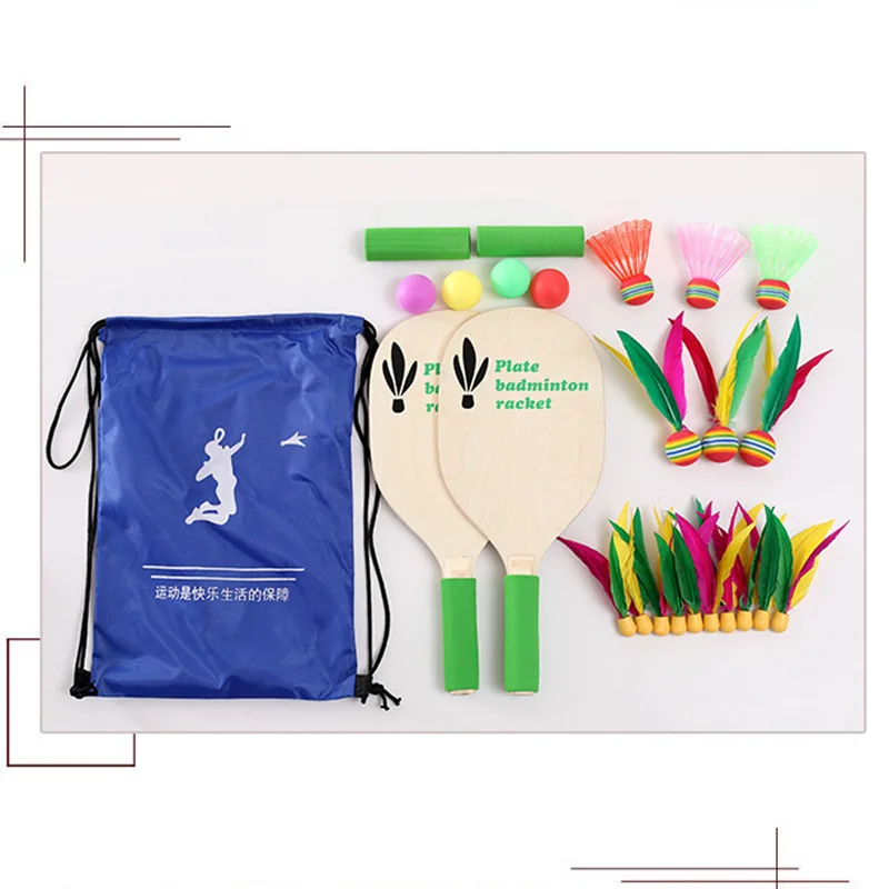 Китайские поставщики, высокое качество, Древесина клена, прочная пластина, набор ракеток для бадминтона