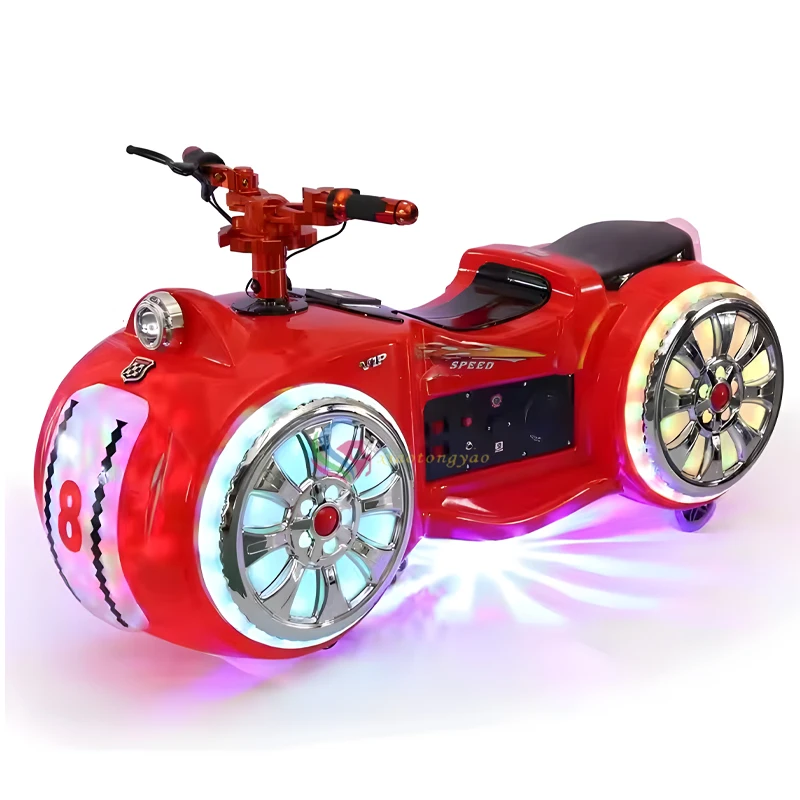 Amusement park commercial motorbike bumper car electric motorcycle kid ride on bumper car