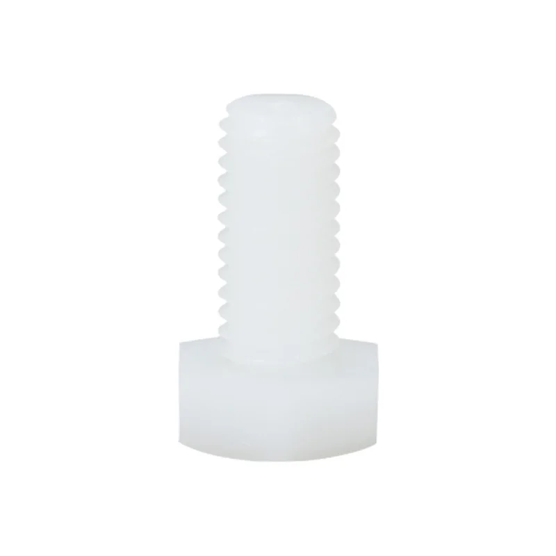 Custom Plastic Inside Hexagonal Cylindrical Head Screws High Temperature Resistant Peek Plastic Bolt Fasteners