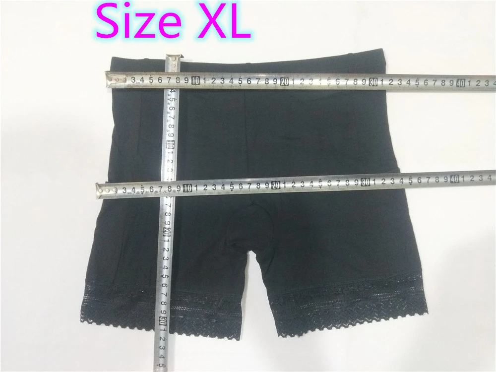 Long Leg Briefs Summer Under Skirt Tube Top 6 Pcsseamless Short Pants for Women Panties Adults Crocheted Plain Dyed Lace Pattern