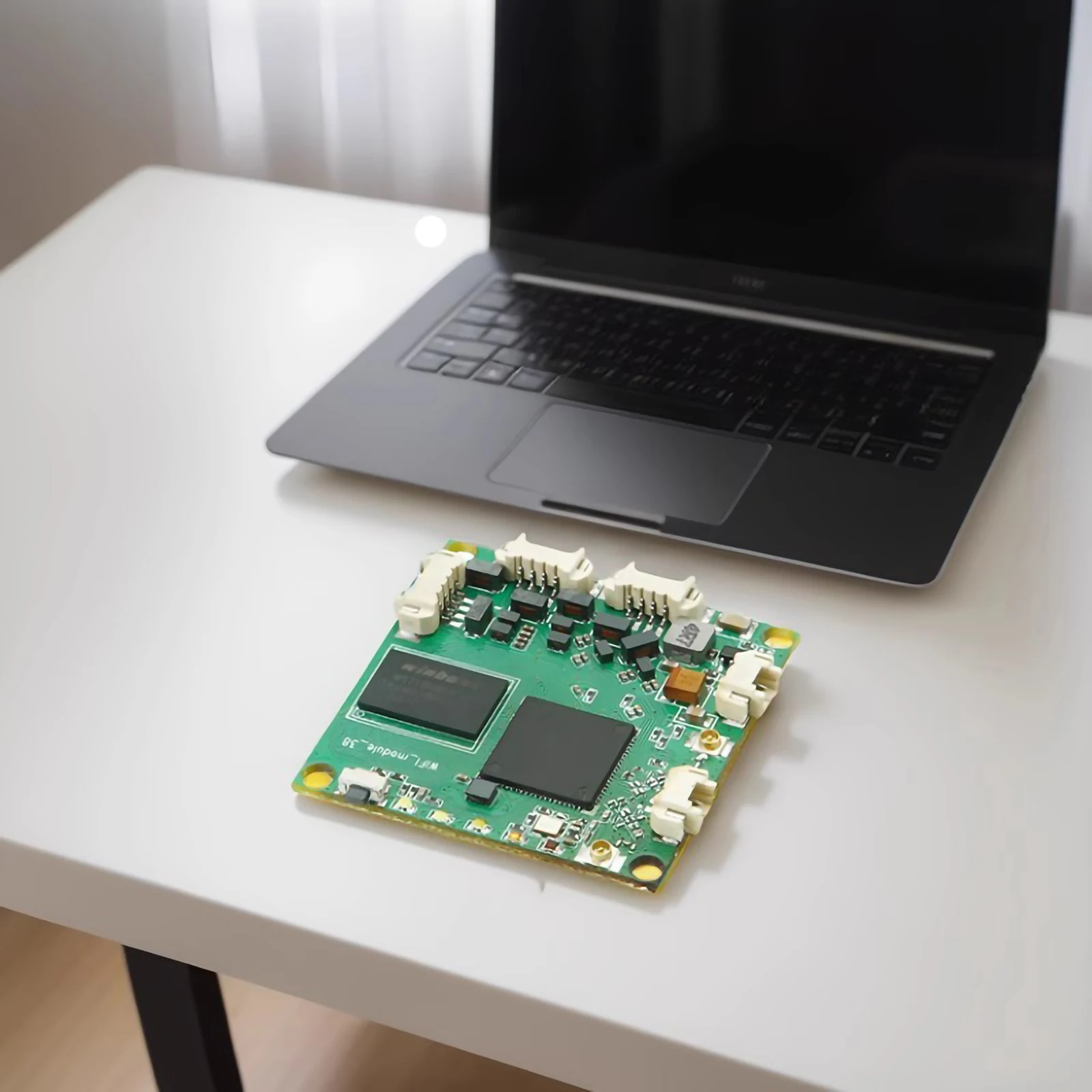 mini wifi wireless router PCB 300Mbps 38*38mm 9-24V wired network AP switch module monitoring systems