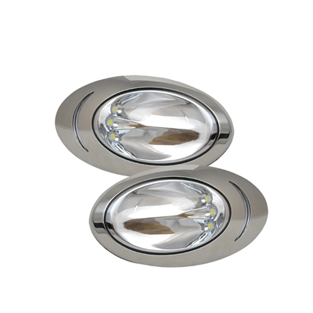 Xiamen Sunshine Marine 12V LED Hull Side Surface Mount Docking Back up Light 6300k Marine Boat Pontoon