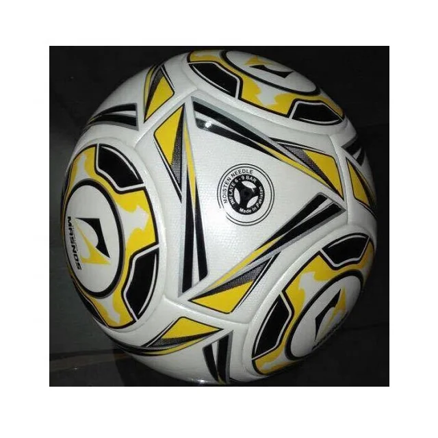  Высококачественный термостойкий 14 панельный футбольный мяч из натуральной пакистанской кожи