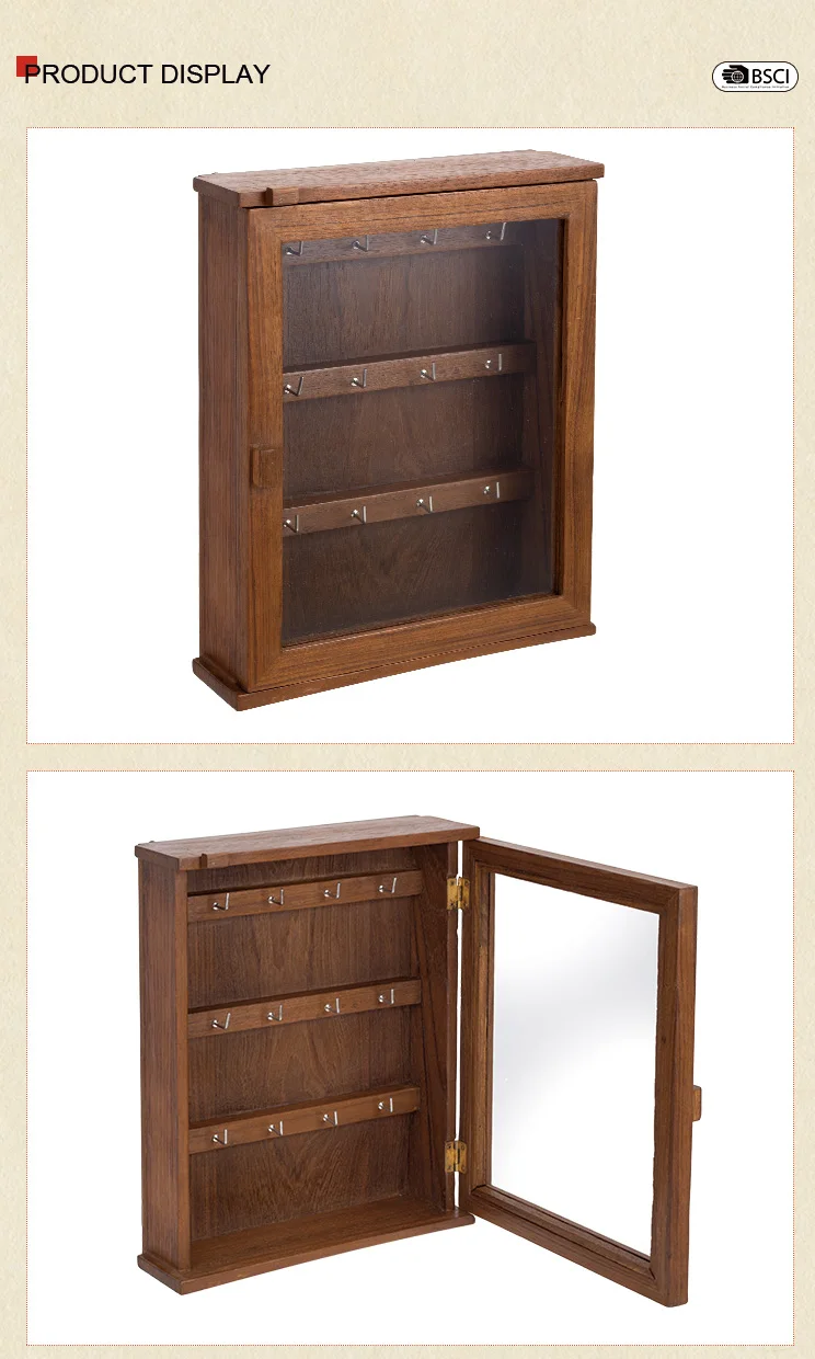Zenewood Modern Key Safe Holder Wholesale Hot Sale Wall Mounted Metal Key Box for Apartments