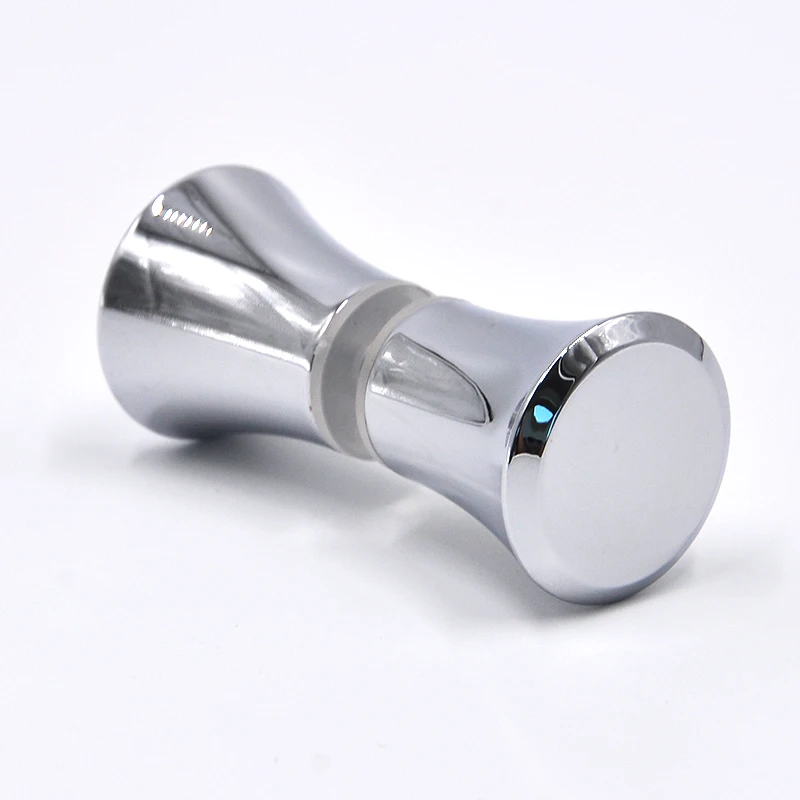 Bathroom Toilet Handle Shower Room E-68 Push Pull Glass Door Handle Zinc alloy Door cabinet pull Handle