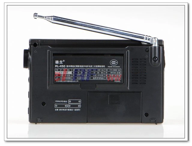  Tecsun PL-450 Двойное преобразование PLL радиоприемник для мирового диапазона