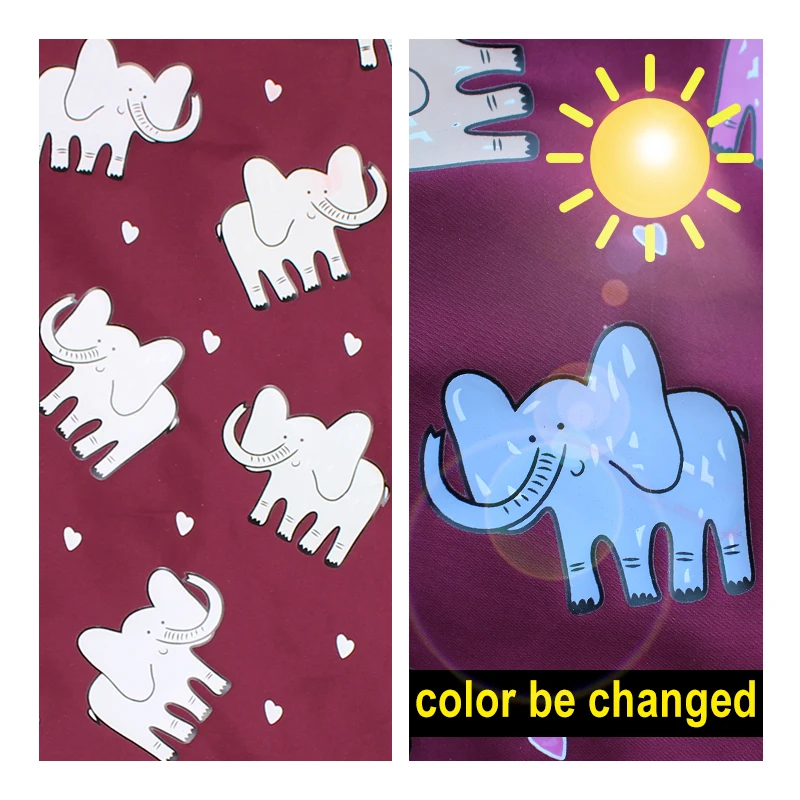 High quality OEM Under Photochromic Fabric Sun Change Color Light Sensitive Photochromic Fabric