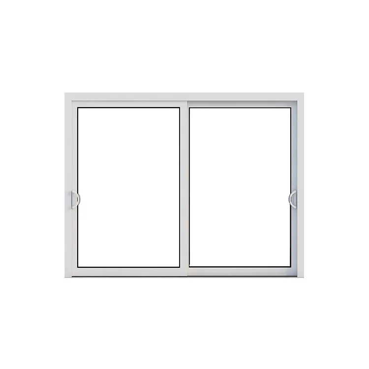 Impact resistant thermal insulation aluminum window Pvc single sliding window manufacturer