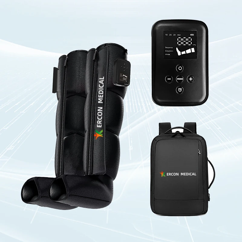OEM/EDM New Wireless Foot Massager Recovery System Compression Air Boots for Lymph Drainage