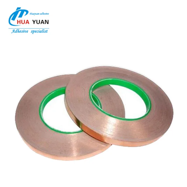 Double Conductive Adhesive Shielding Tape Slug Snail Paper Circuits Stained Glass Copper Foil Tape
