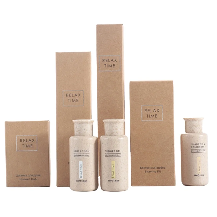 Wholesale Eco Friendly Hotel Supplies 5 Star Hotel Amenity Kit Set With Logo