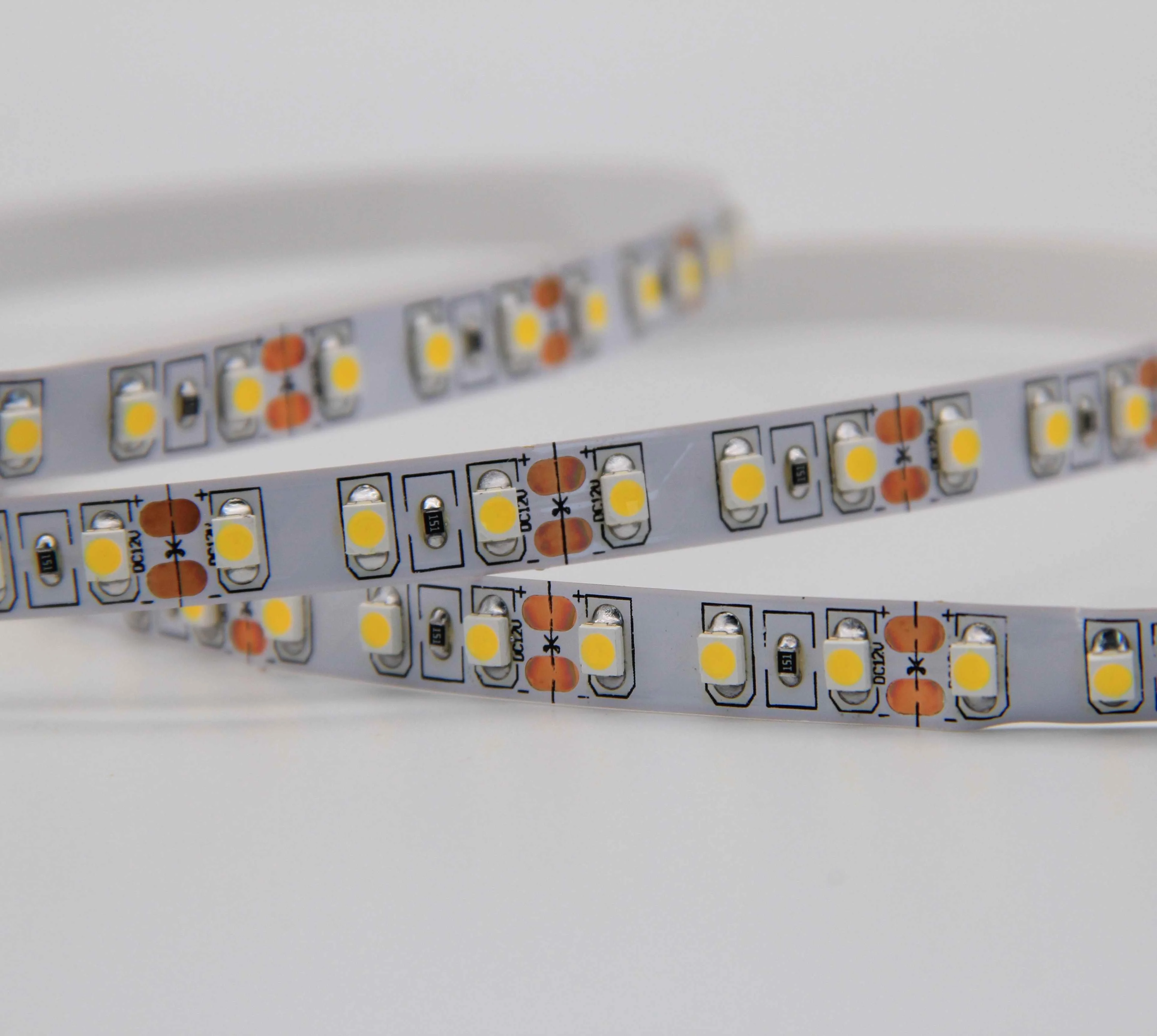 Ra80 IP20 12V 8mmPCB 120LEDS 2835 LED Strip