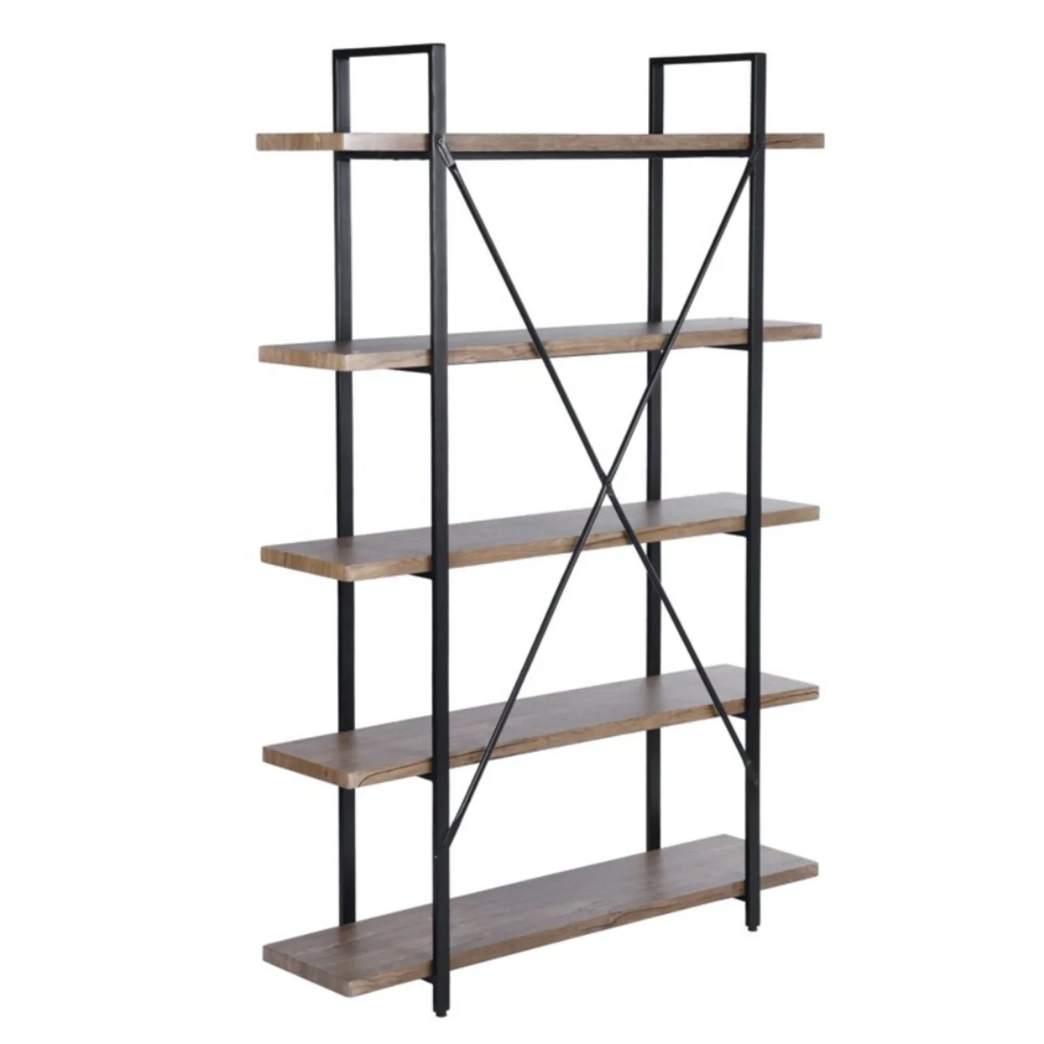 Bookshelf/ Bookcase / Display Shelf Bookshelf Solid Wood Living Room Furniture Industrial Design Wooden and Metal Modern MANGO