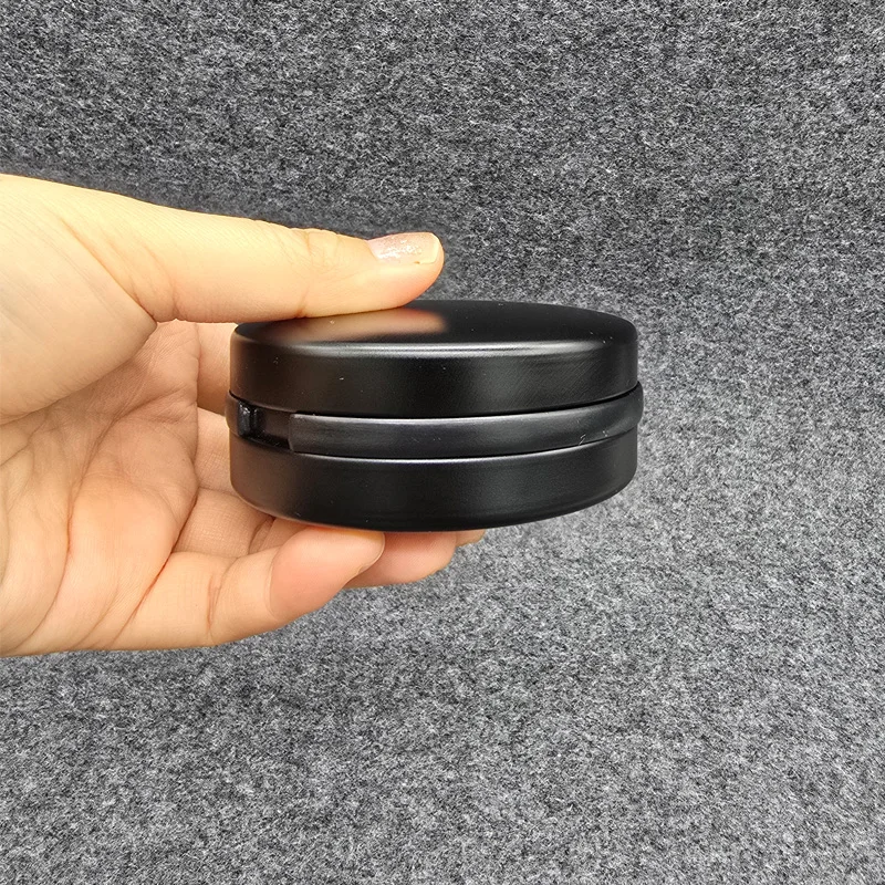 Factory wholesale SPECARE headphone iem metal round travel aluminum carrying case