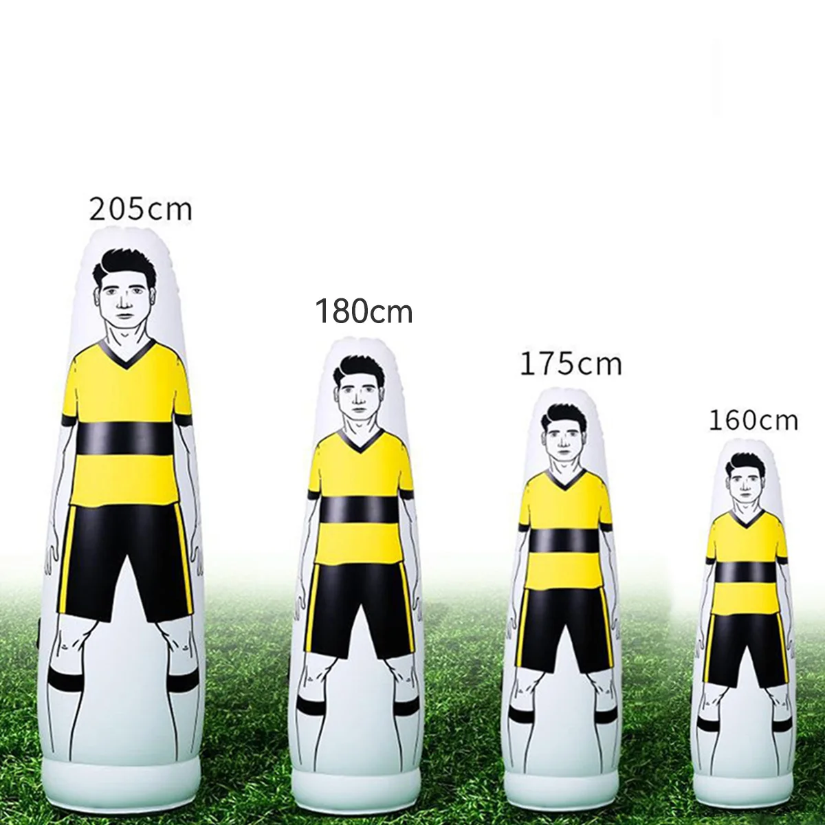 Inflatable Soccer Dummy Air Mannequin Free Kick Defender Wall Football Dummy Training Dummy