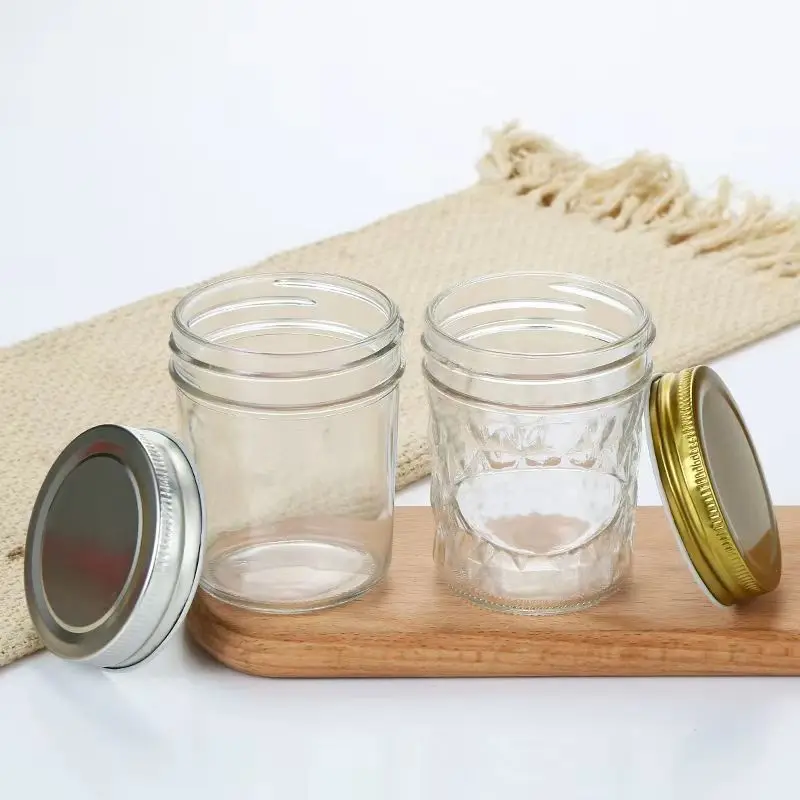 Caviar milk vegetables jar rhomboid storage jar for kitchen