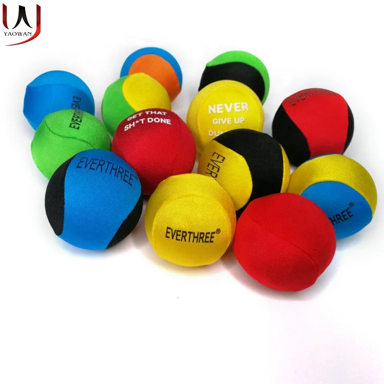 Wholesale Water Bounce Ball Logo customized 5.5cm TPR gel Water Jumping Ball Beach Water Skip TPR Stress Ball