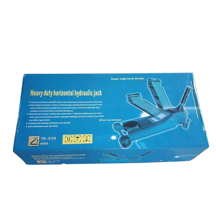 Hydraulic floor jack for truck