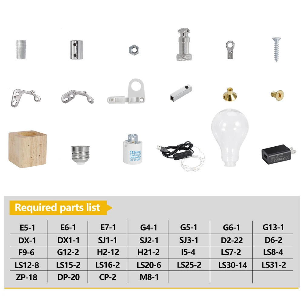 2021 hot sales Hobby Model Kits to Build, Cancer Metal Model with LED String Lights-Model Metal DIY for Adults and Kids gifts