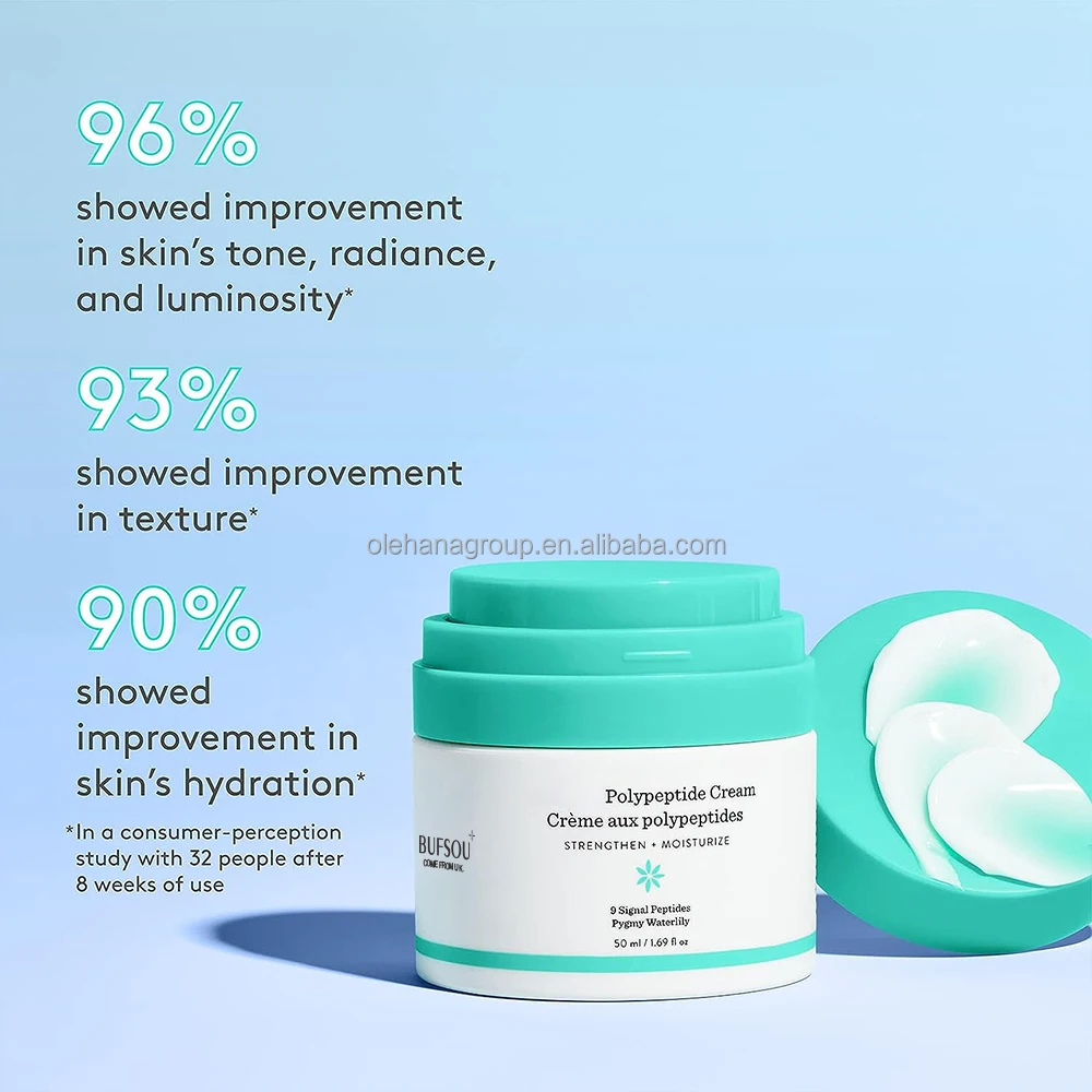 Forever Young Glowing Anti Wrinkle Anti-Aging Facial Lotion Brighten Skin Care Firming Collagen Peptide Face Cream
