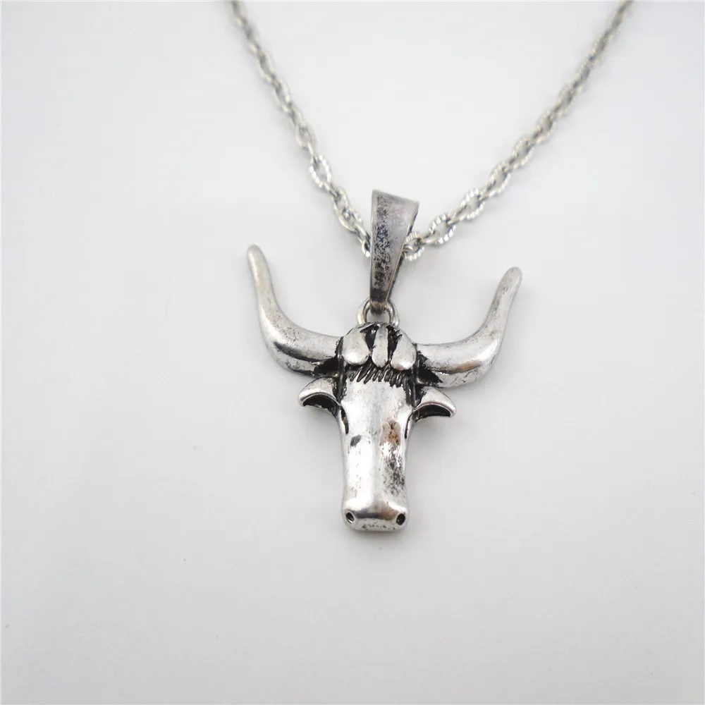 cheap wholesale online western jewelry of bull necklace