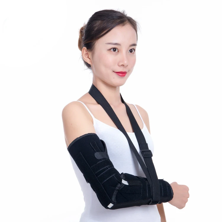Medical orthopedic shoulder brace fixed arm sling breathable for arm support