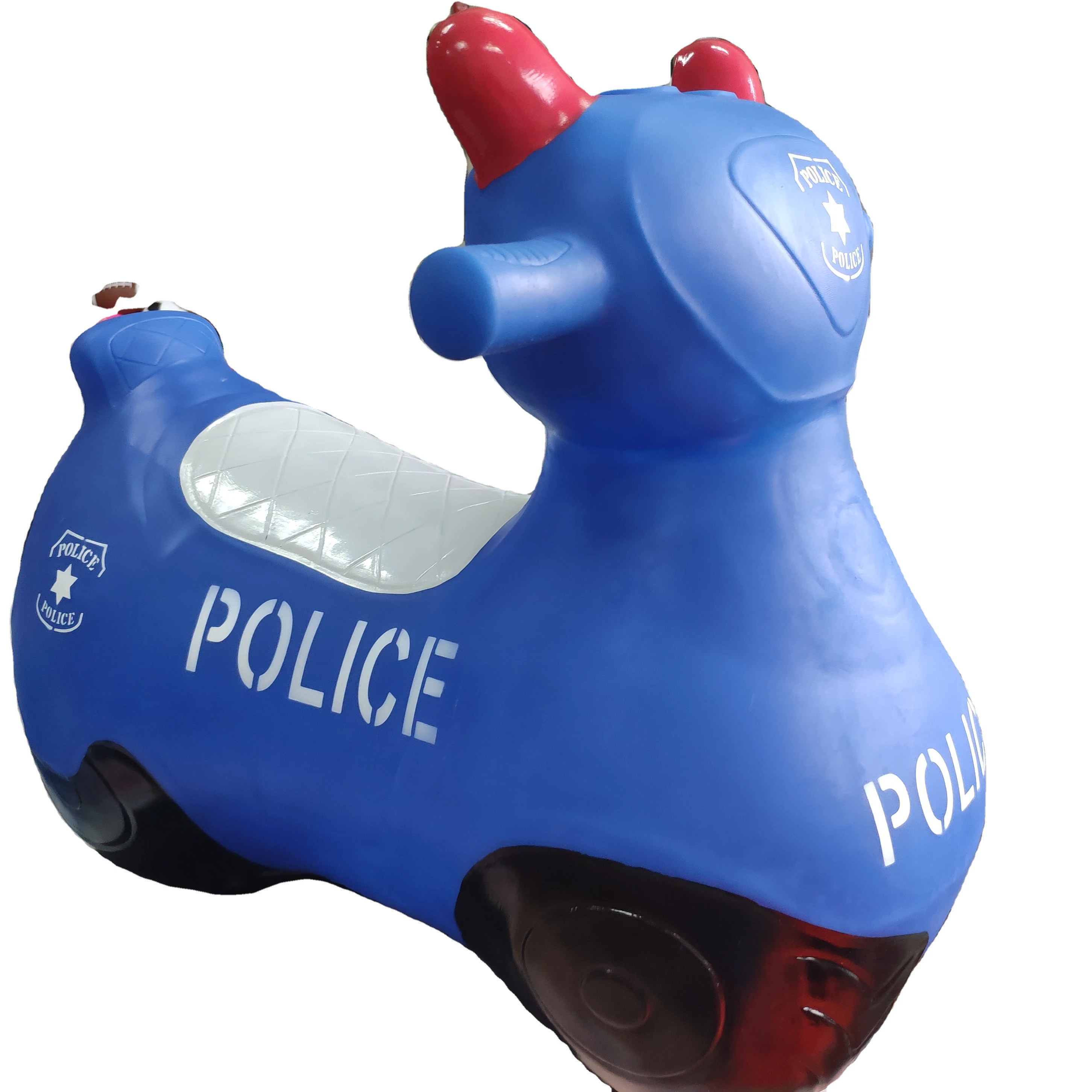 PVC Hot sale jumping horse toy OEM motorbike with eco-friendly material