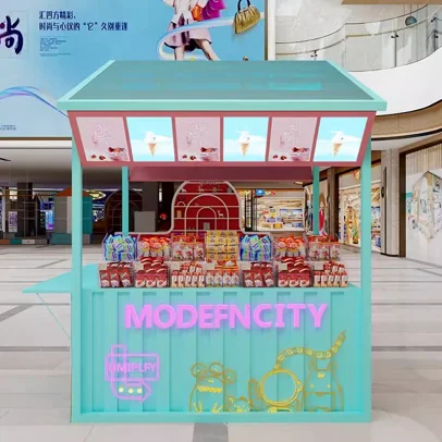 Outdoor Activities Display Frame Tents Iron Trellis Night Market Booth Promotion Kiosk Stall ice cream street food cart