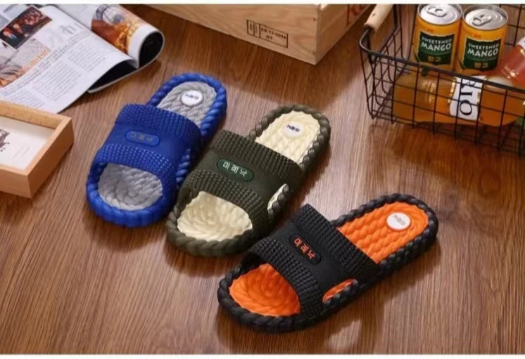 2024 Summer Casual Fashion Slippers Soft Indoor Open-toed sandals men girls women couples shoes School Office Sandals Spring