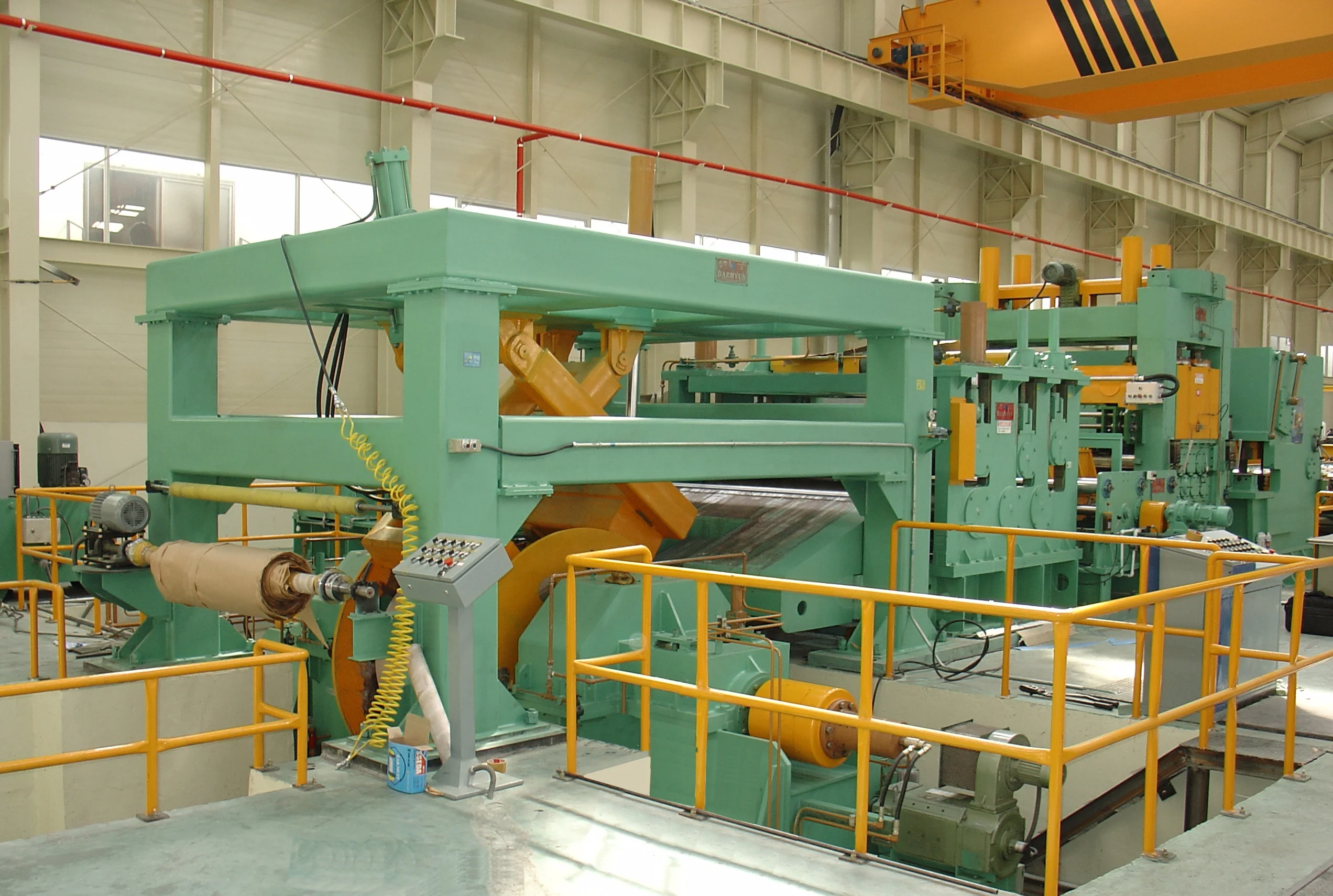 Flattening machinecoil straightening machineleveler steel sheetmetal straightening and cross cutting machine