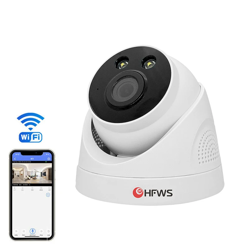 Mini POE 4PM Camera Home Security Audio CCTV Dome Video Surveillance Camera