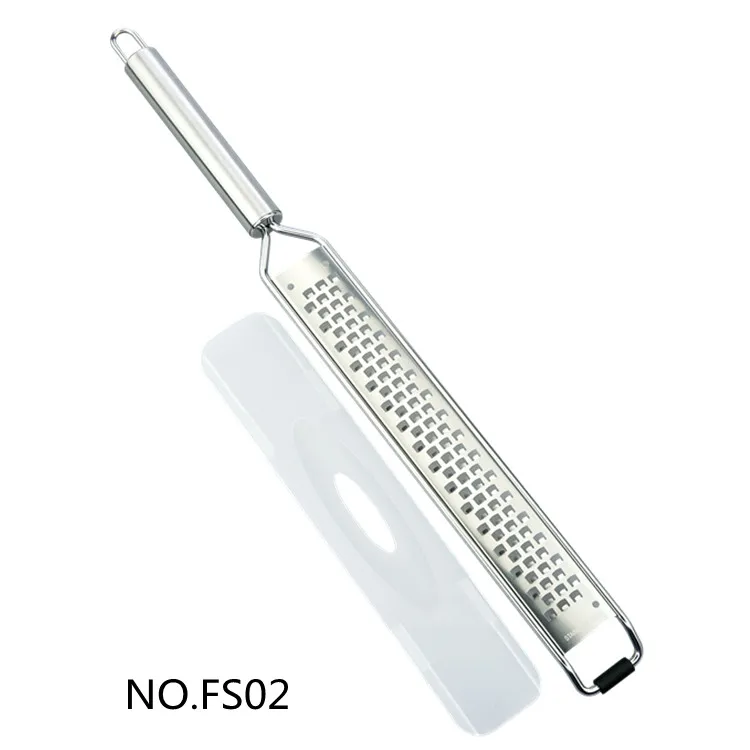Hand-held Stainless Steel Lemon Zester Kitchen Fine Shredders Steel Blade Vegetables Fruits Slicer Grater