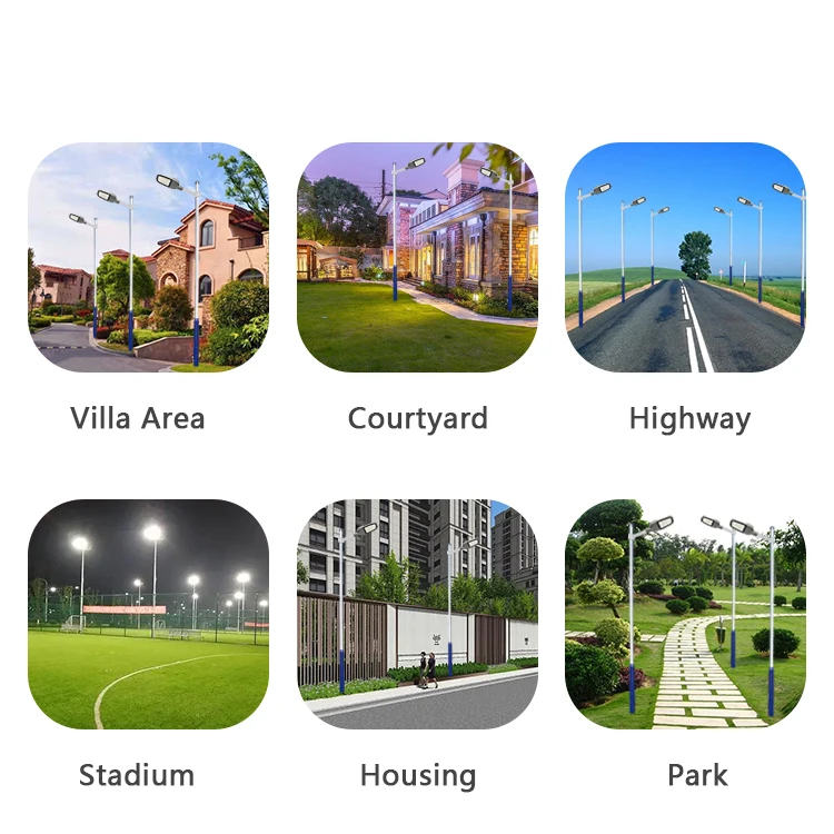 New Design Led Street Light 50W 100W 150W 200W High Efficiency 120LM/W Street Lights for Highway Road