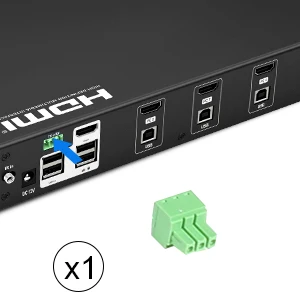 TESmart 8x1 KVM Switcher 8 Port USB HDMI KVM Switch with 4k USB2.0