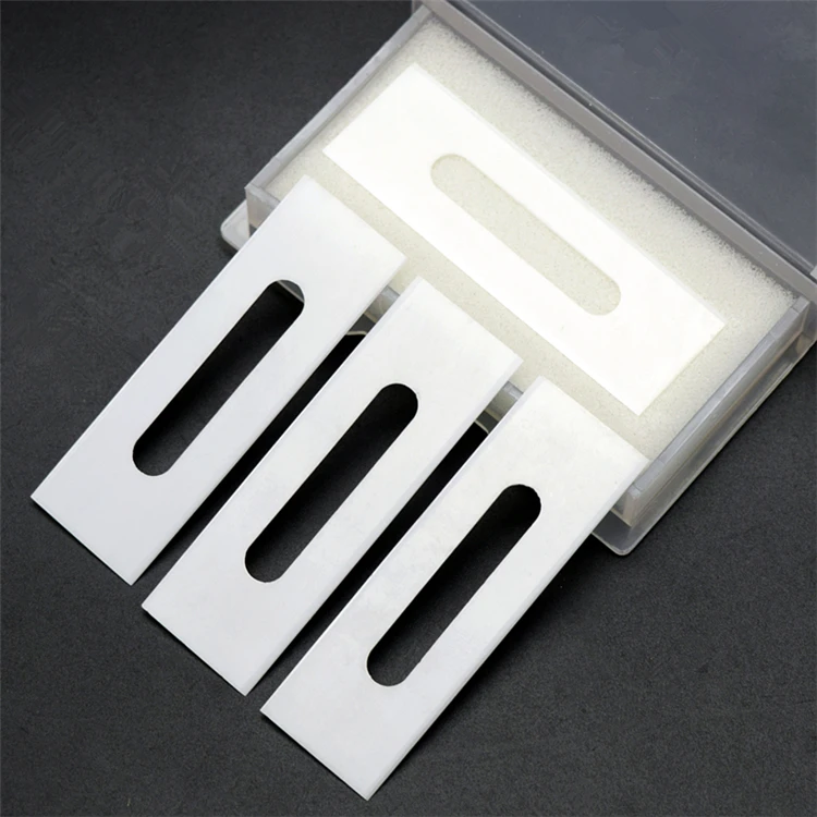 Zro2 Ceramic Razor Blades Slotted Blade