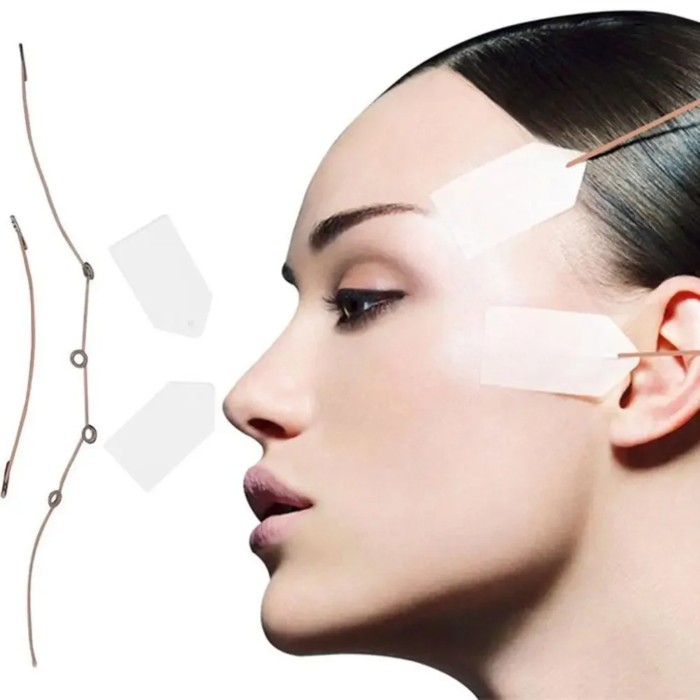 2024 Hot Products 40Pcs Invisible Secret 7 Loves Neck Jaw Instant Refillmark Traynor Miracle V Shape Face Lift Tapes